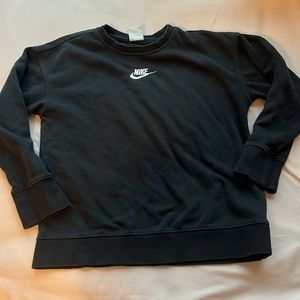 Black Nike crew neck